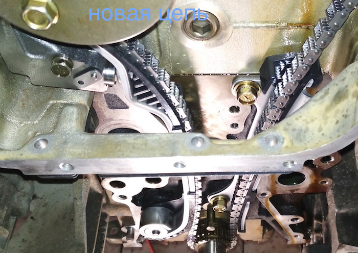 Ниссан Альмера класик новая цепь грм и натяжитель Ниссан Альмера класик новая цепь грм и натяжитель